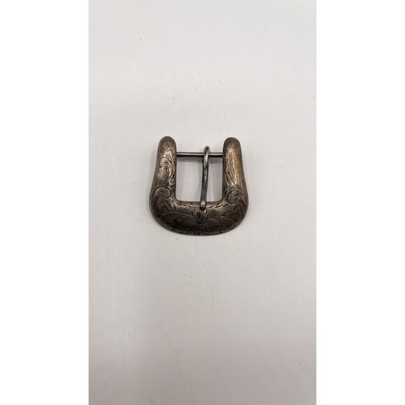 Vintage Western Silversmiths Canoga Park CA Sterling Silver Belt Buckle 1 Piece